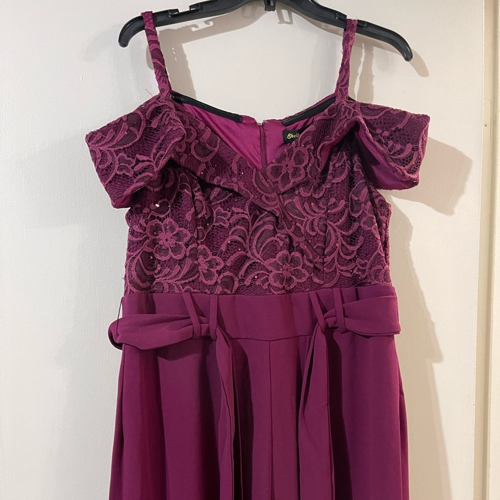 Jumpsuit burgundy